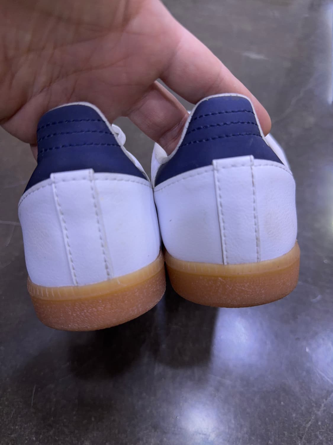 아디다스 벨로삼바 사이클링 클라우드 화이트 네이비 슈즈 240 상품이미지7