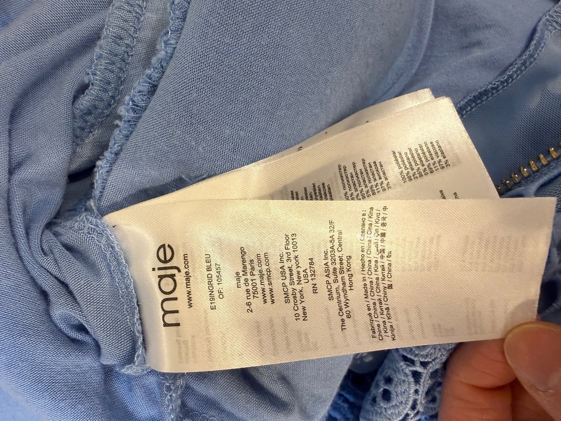 maje 마쥬 레이스 점프수트  상품이미지7