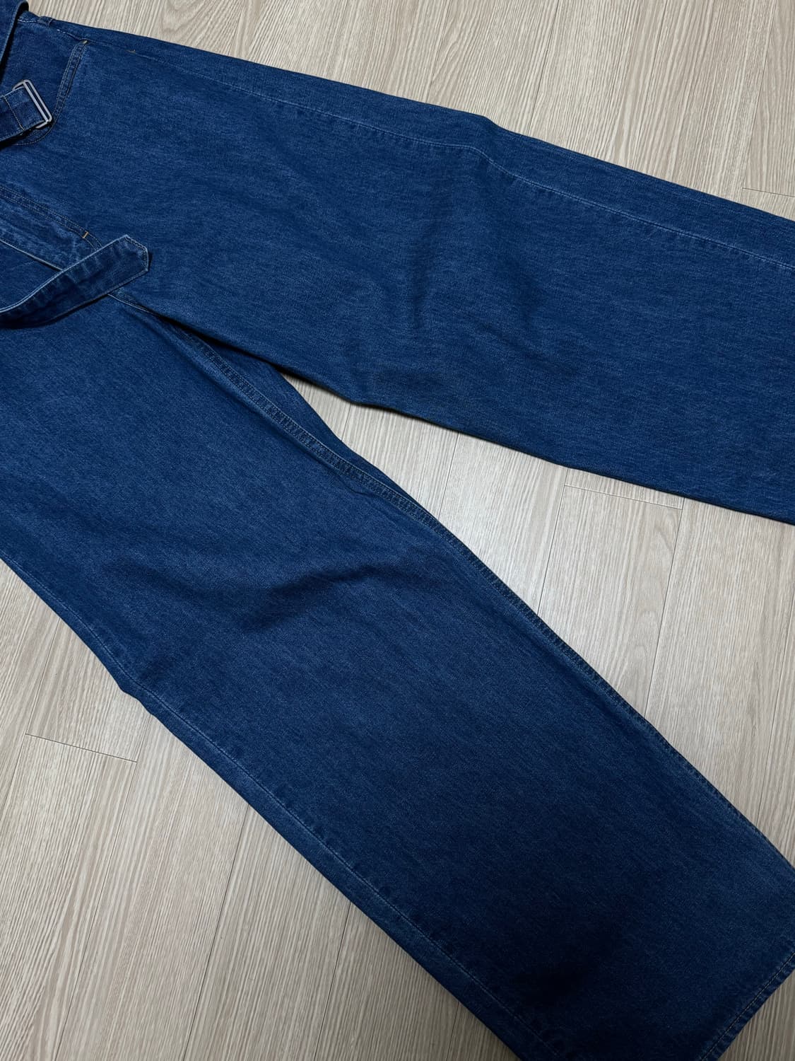 [3] 25SS 오라리 라이트 셀비지 벨티드 데님 상품이미지3