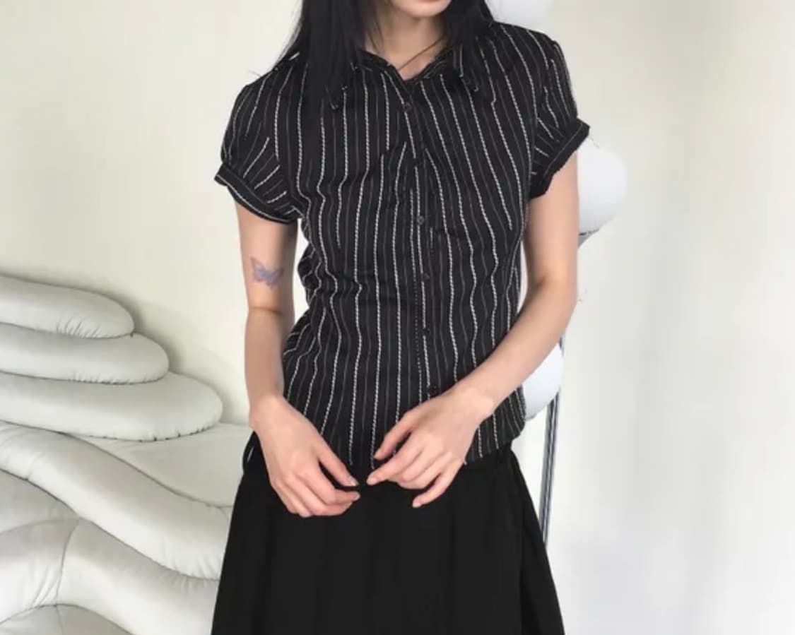 스트라이프 셔츠 상품이미지2