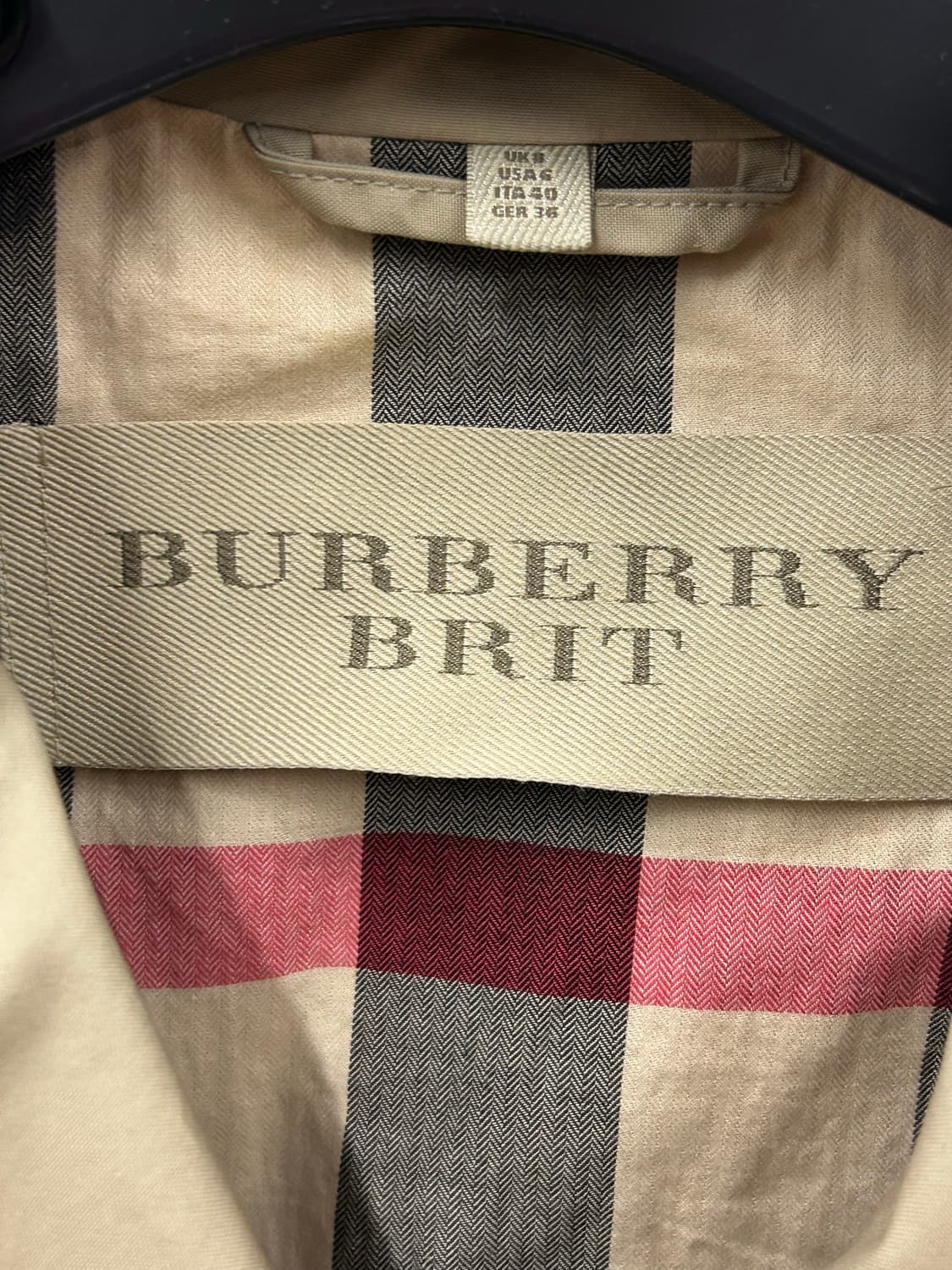 버버리 브릿 베이지 트렌치 코트 상품이미지7