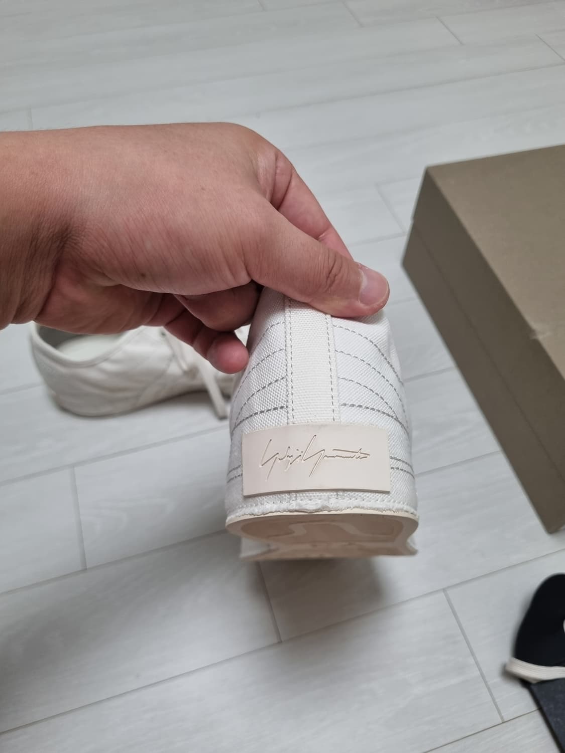 [290] Y-3 니짜 로우 오프화이트 (참고: 슈퍼스타,재팬,컨트리) 상품이미지5