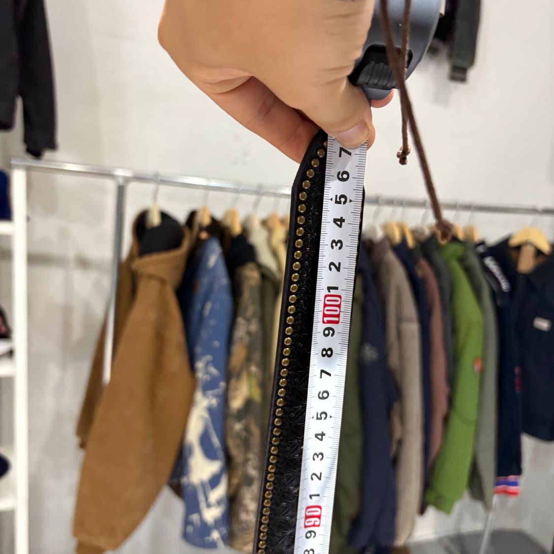 빈티지 블랙 벨트 상품이미지6