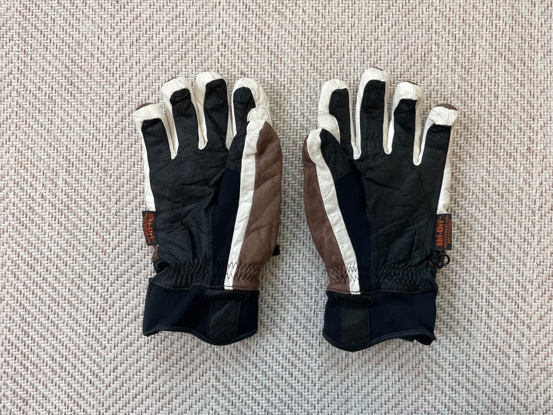 Slms 빈티지 레더 스키 장갑 J03763 상품이미지3