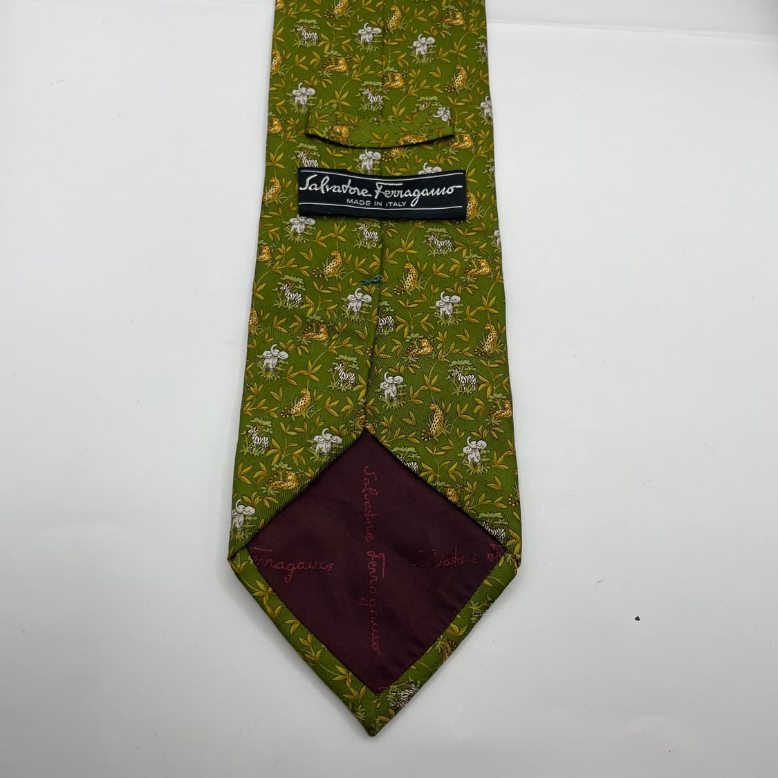569) (Ferragamo) 살바토레페레가모 패턴 넥타이 상품이미지2