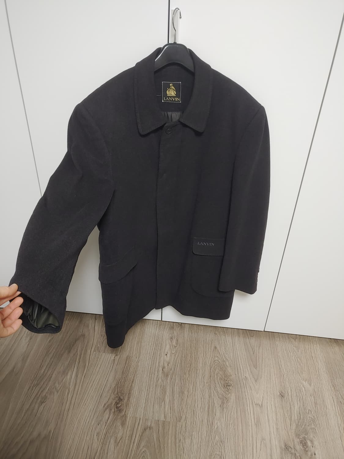 LANVIN 랑방  이태리   남성캐시미어  코트-110사이즈 상품이미지5