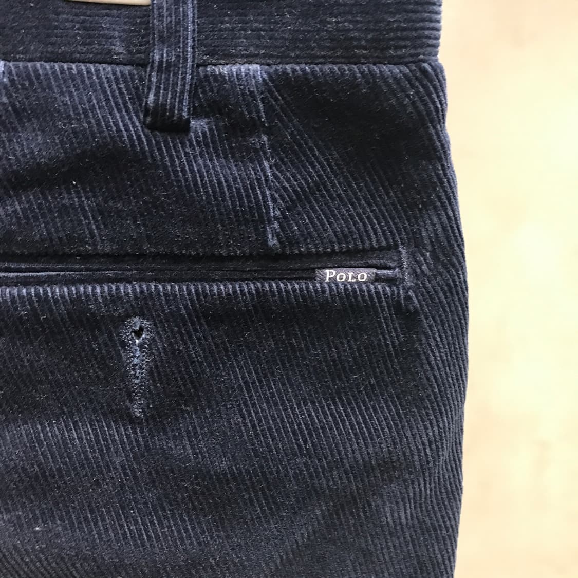 폴로 랄프로렌 코듀로이 팬츠 네이비 32/32 상품이미지4