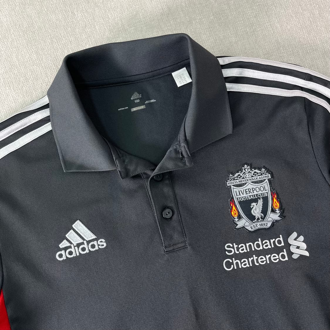 100 아디다스 11-12 리버풀 카라넥 반팔 유니폼 상품이미지2