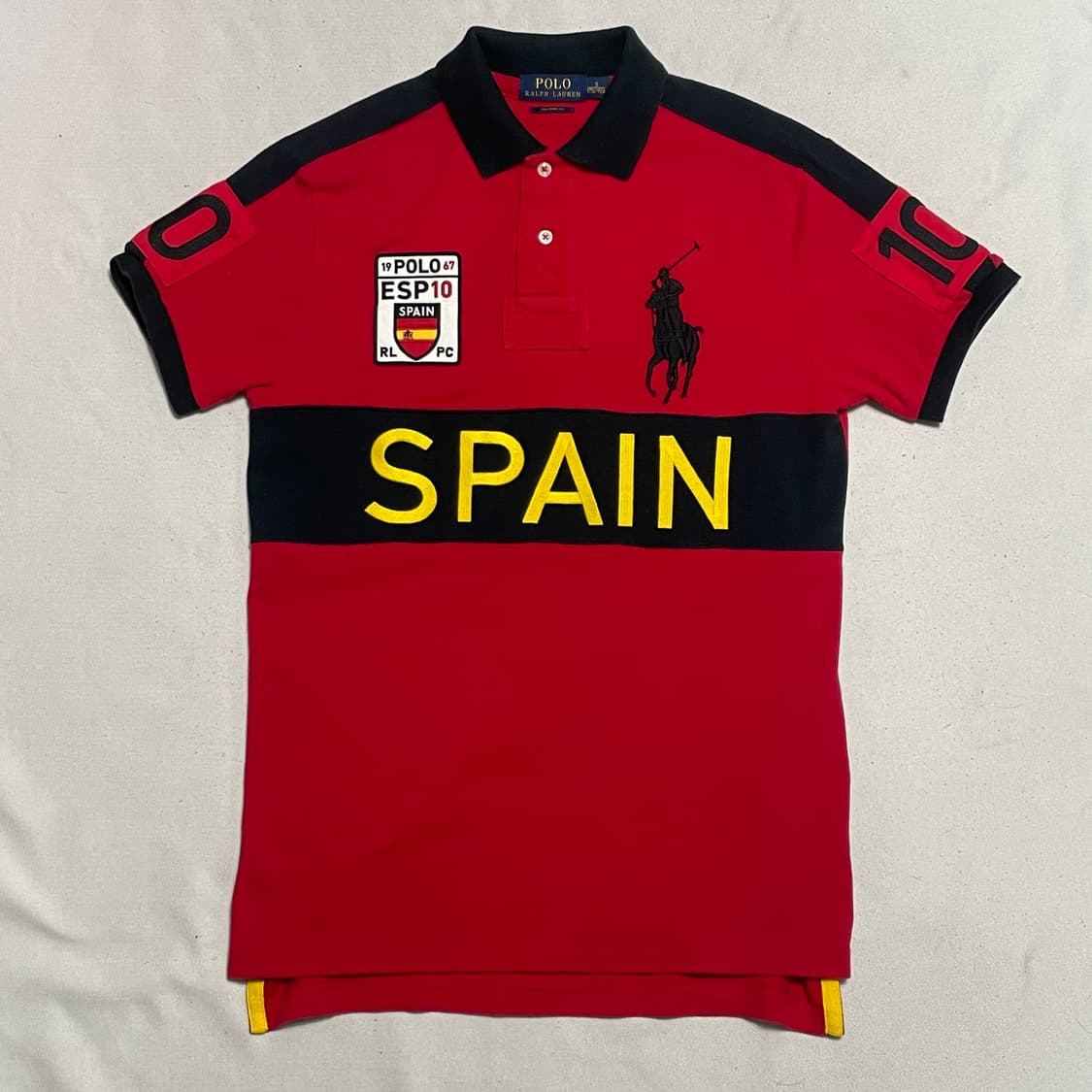 S 폴로랄프로렌 치프키프 스페인 카라 반팔 티셔츠 상품이미지2