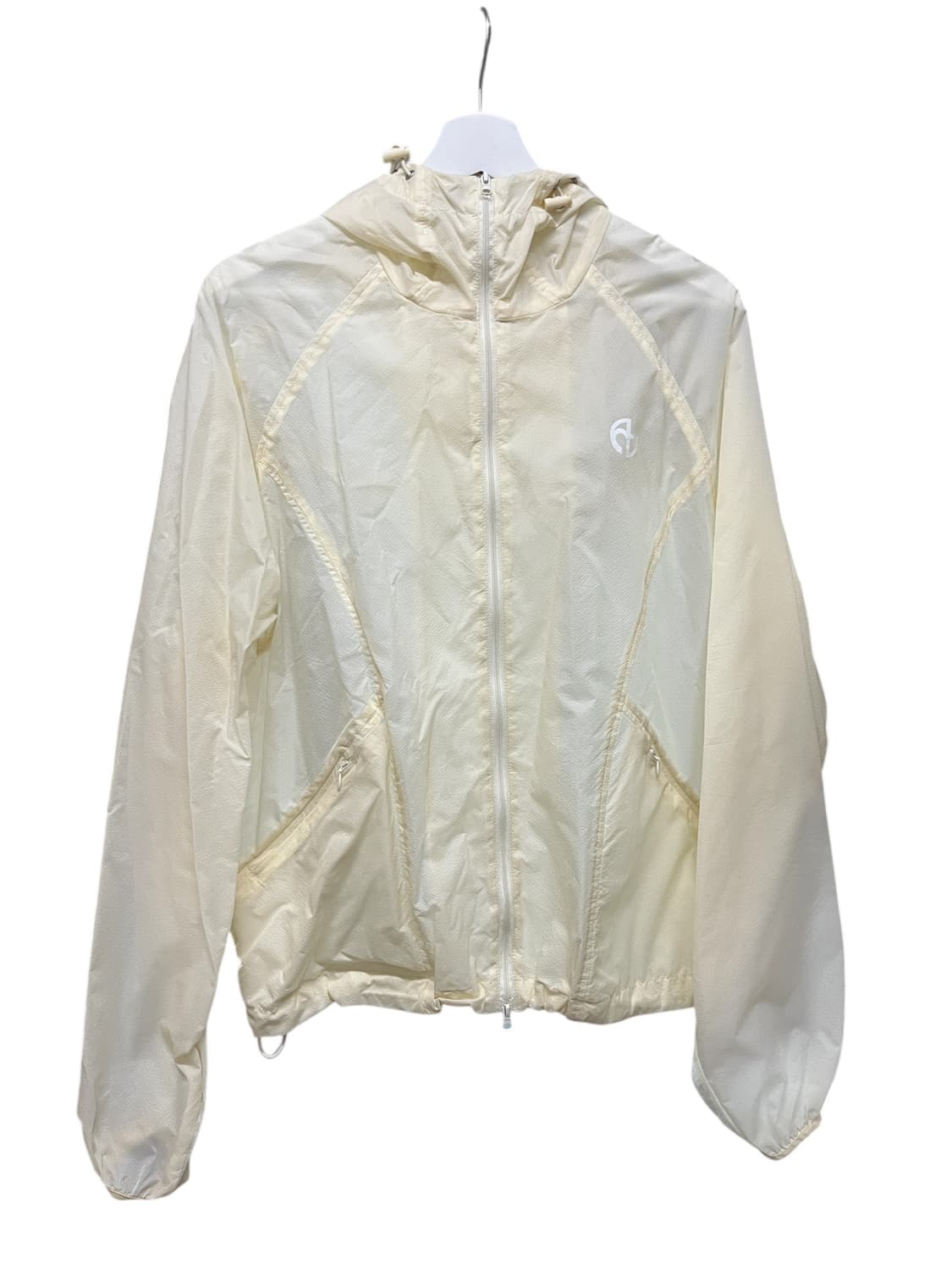 TRANSLUCENT HOODED JACKET - SAND YELLOW 상품이미지9