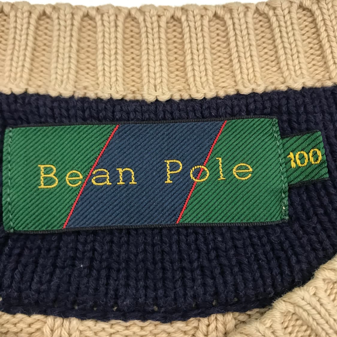 빈폴 크리켓 니트 스트라이프 [100] 상품이미지5