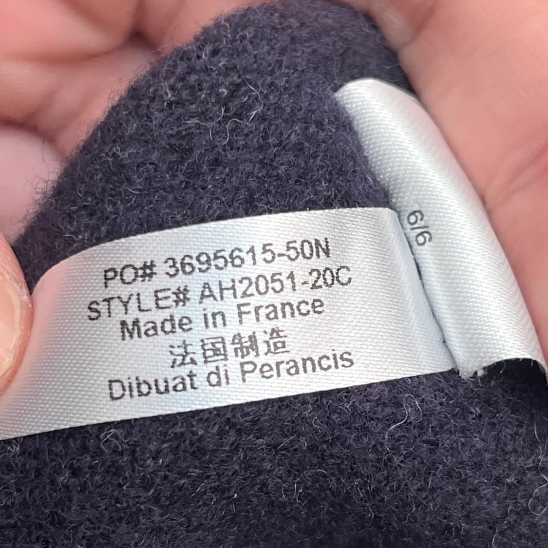 라코스테 남성 울 v넥 니트 (100)made in france 상품이미지6