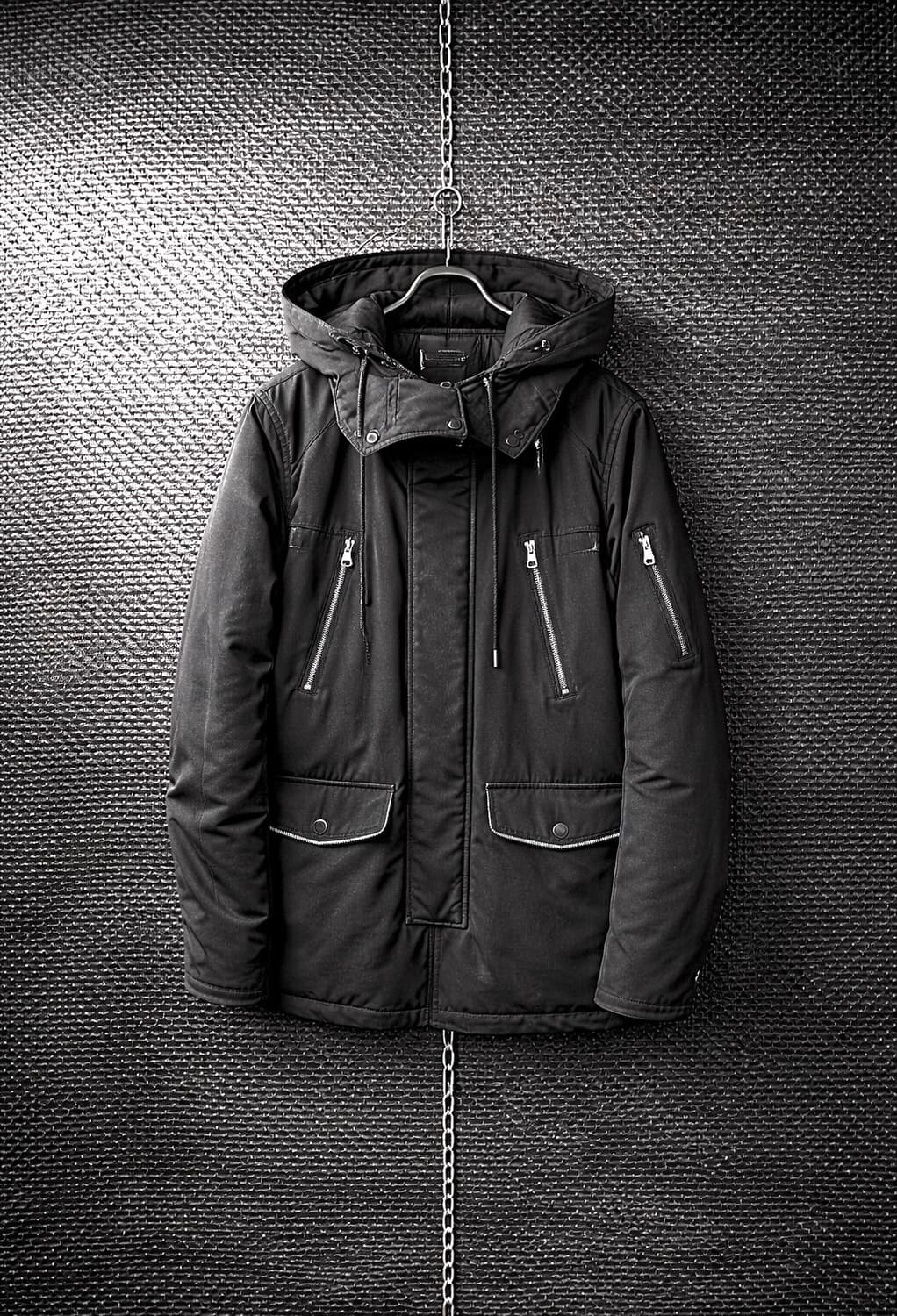 The kooples 멀티지퍼 파카 상품이미지1