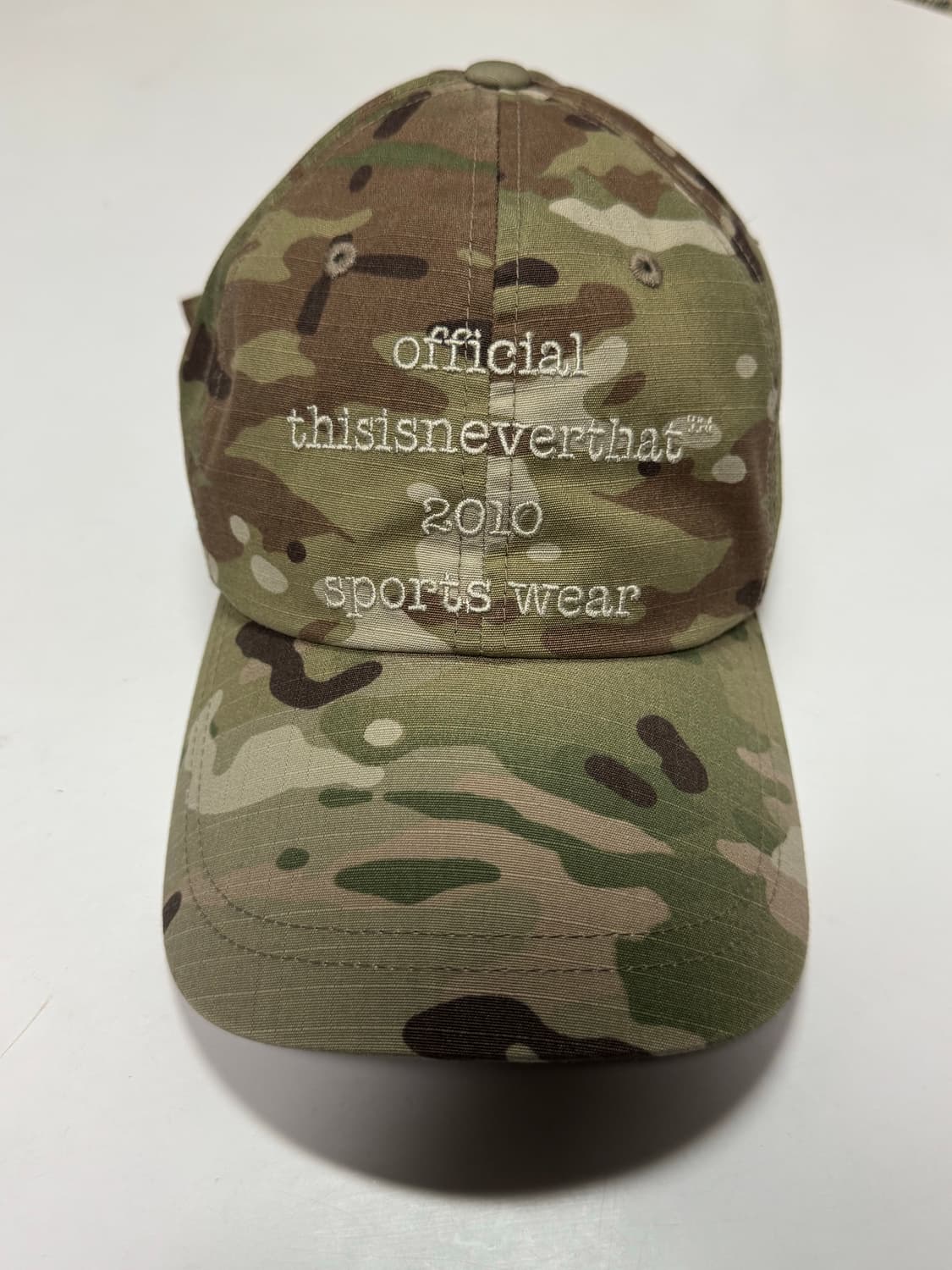 디스이즈네버댓 오피셜 카모 캡  상품이미지3