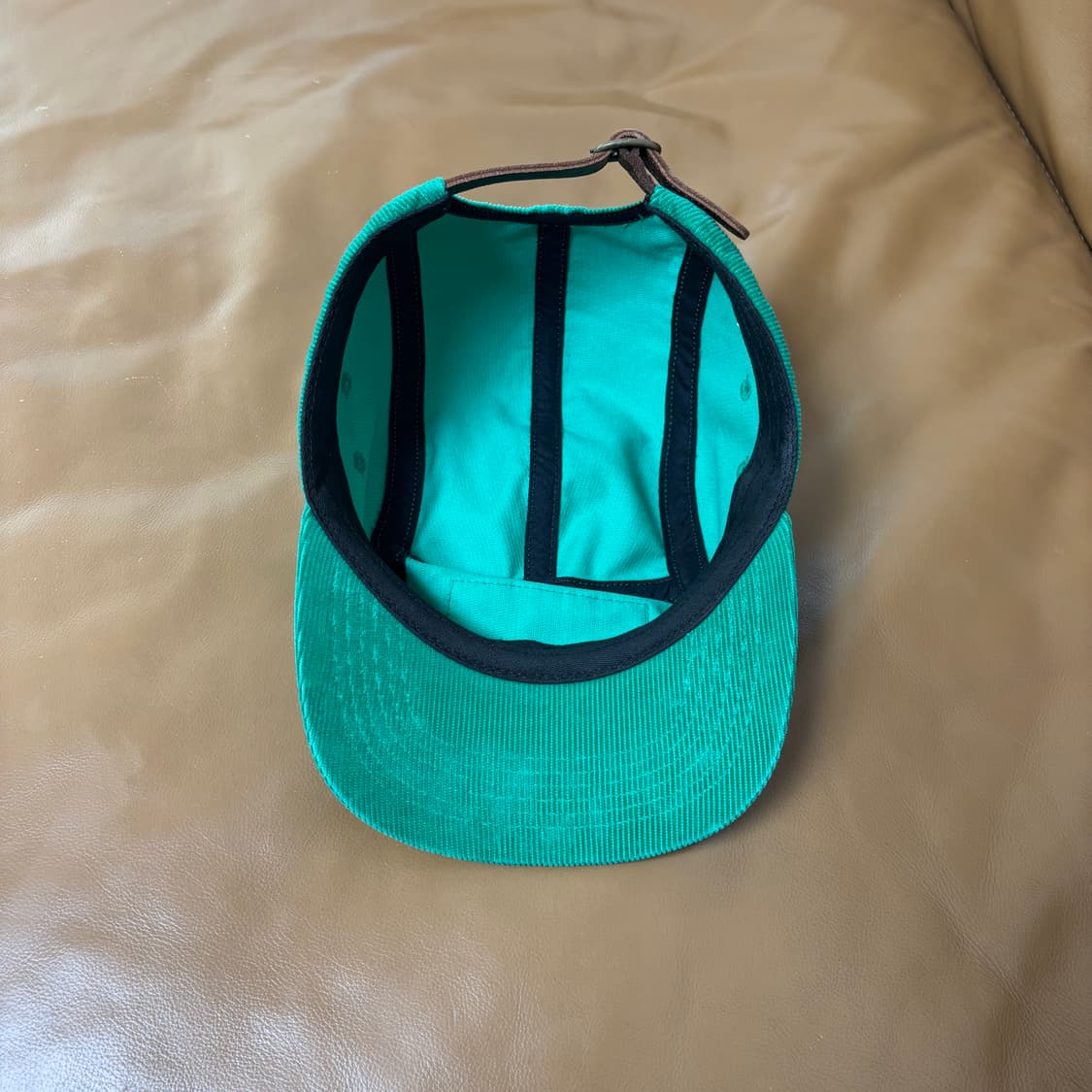 슈프림 캠프캡 모자 박스로고 코듀로이 그린 상품이미지6