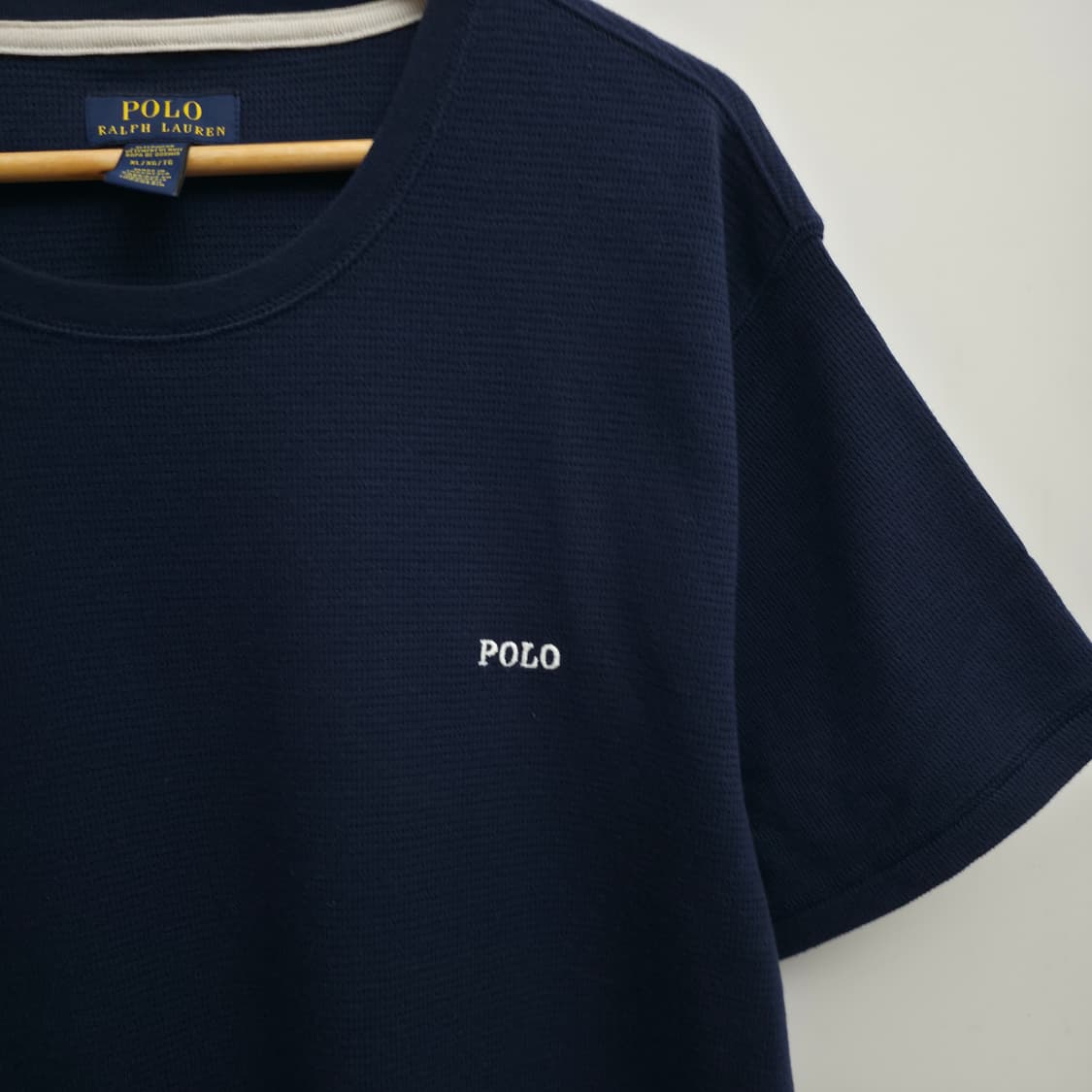 [XL] 폴로 랄프로렌 네이비 와플티 상품이미지4
