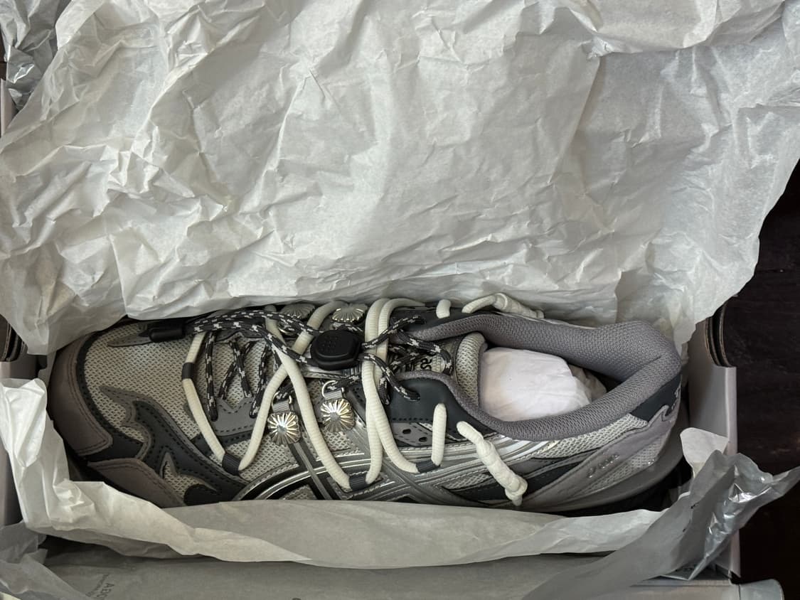 아식스 토가 젤 큐물러스 그레이 블랙 퓨어 실버 상품이미지2