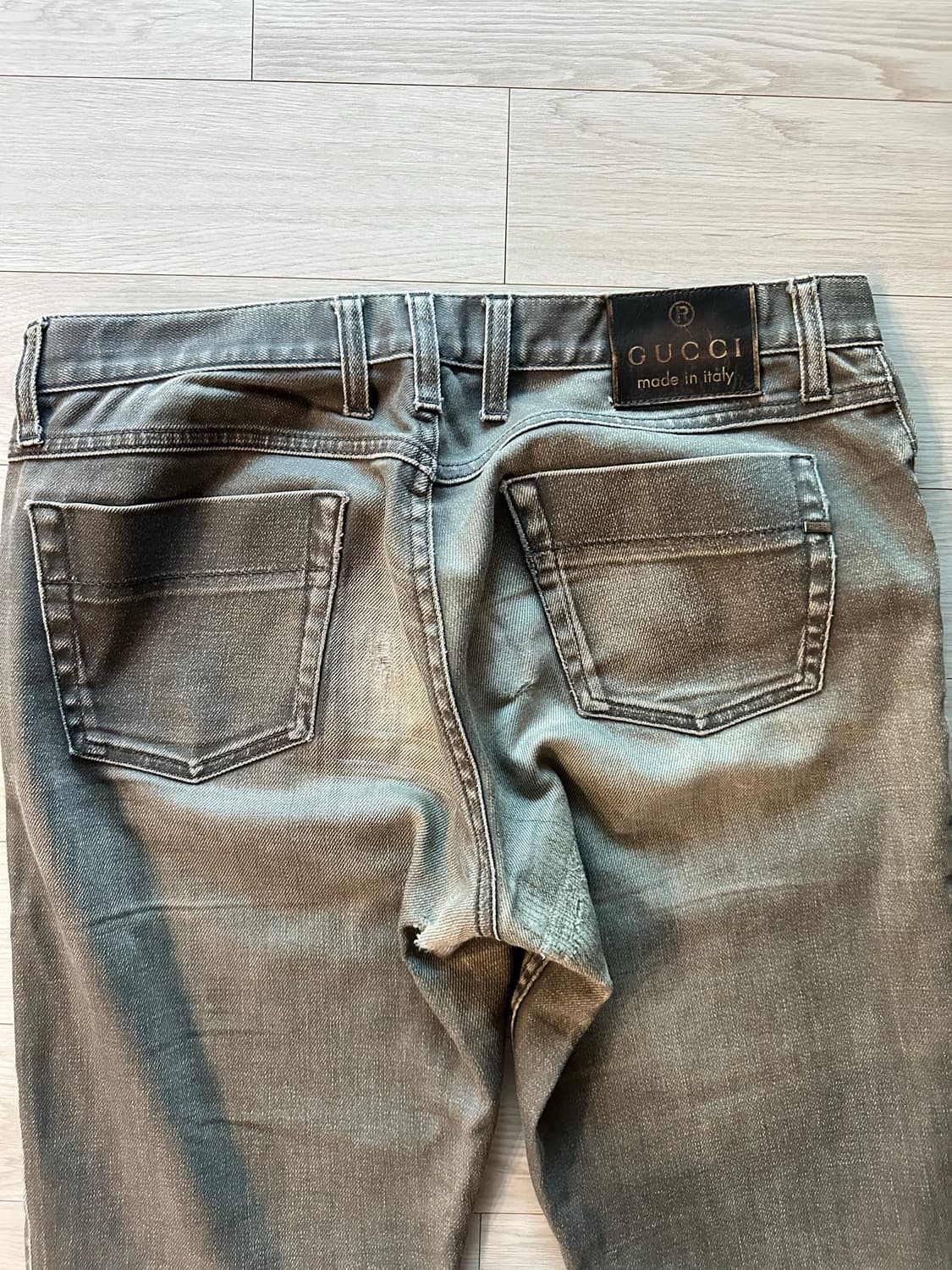 Gucci vintage distressed denim 상품이미지8