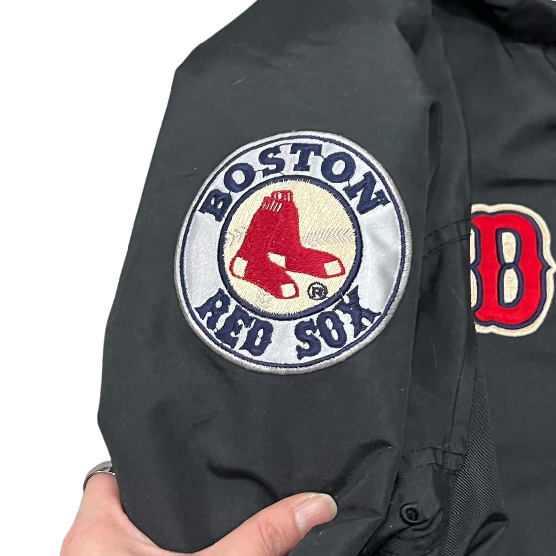 mlb 레드삭스 로고 후드패딩 s08800 상품이미지6