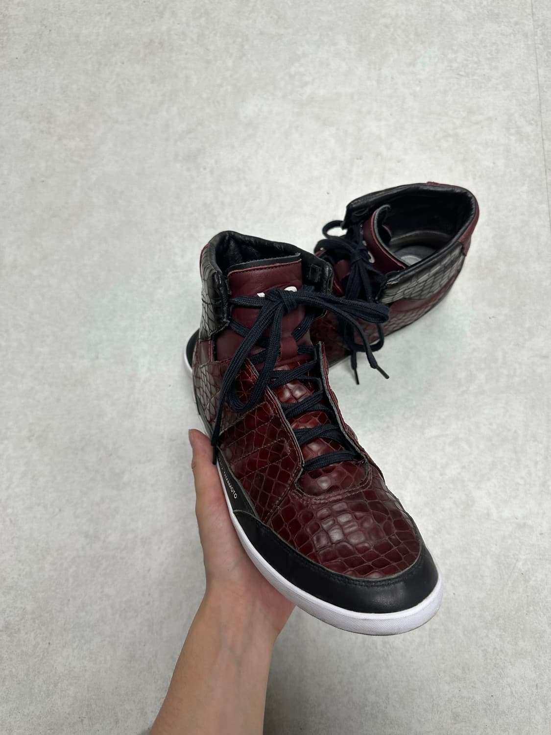 아디다스 Y-3 뱀피 하이탑 상품이미지6