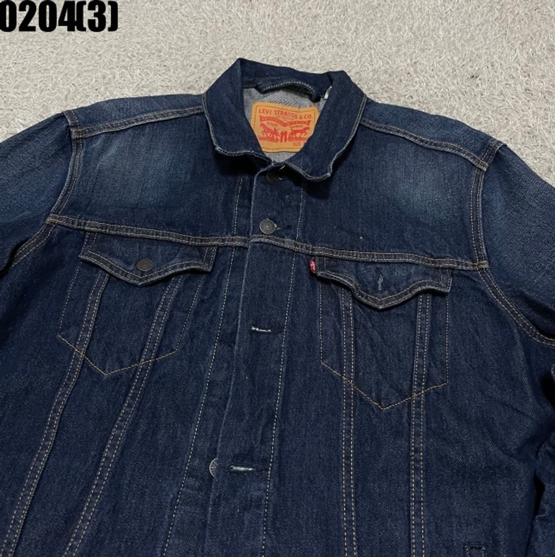 리바이스 데님 청자켓 상품이미지2