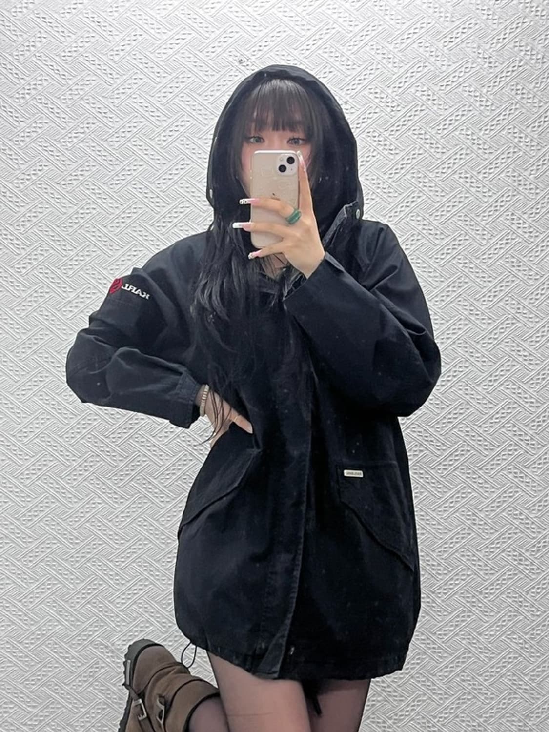 칼 카니 빈티지 밀리터리 사파리 오버핏 야상 자켓 M C11051 상품이미지1
