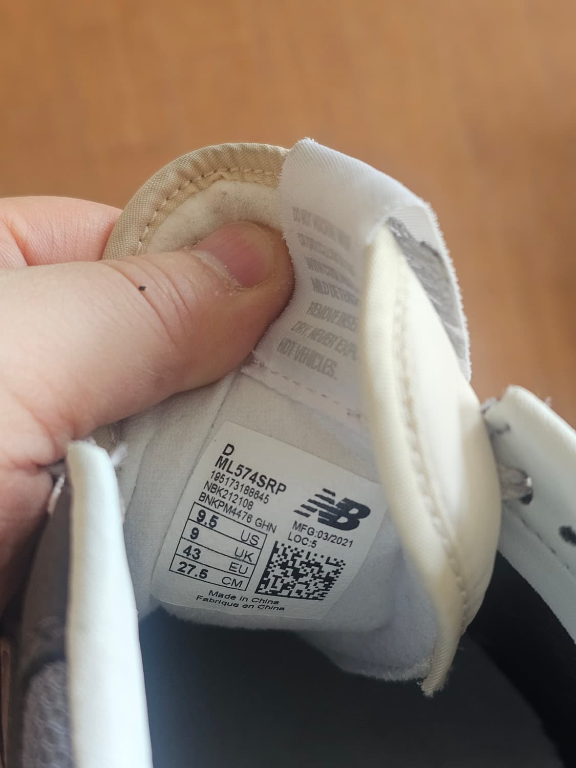 뉴발란스 574 운동화 275 상품이미지5