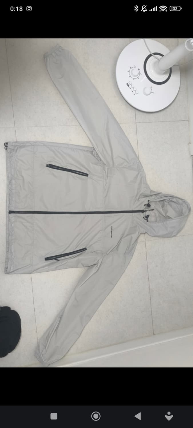 디스이즈네버댓 T-Light Jacket Light Grey M 사이즈 상품이미지2