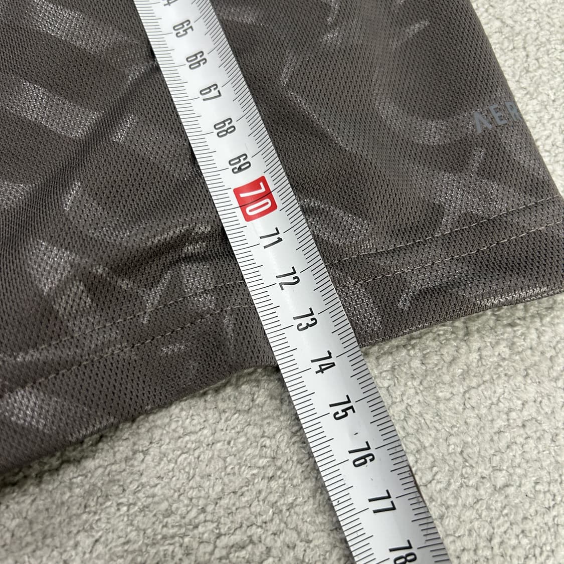 아디다스 레알마드리드 져지 XL 회색 상품이미지8