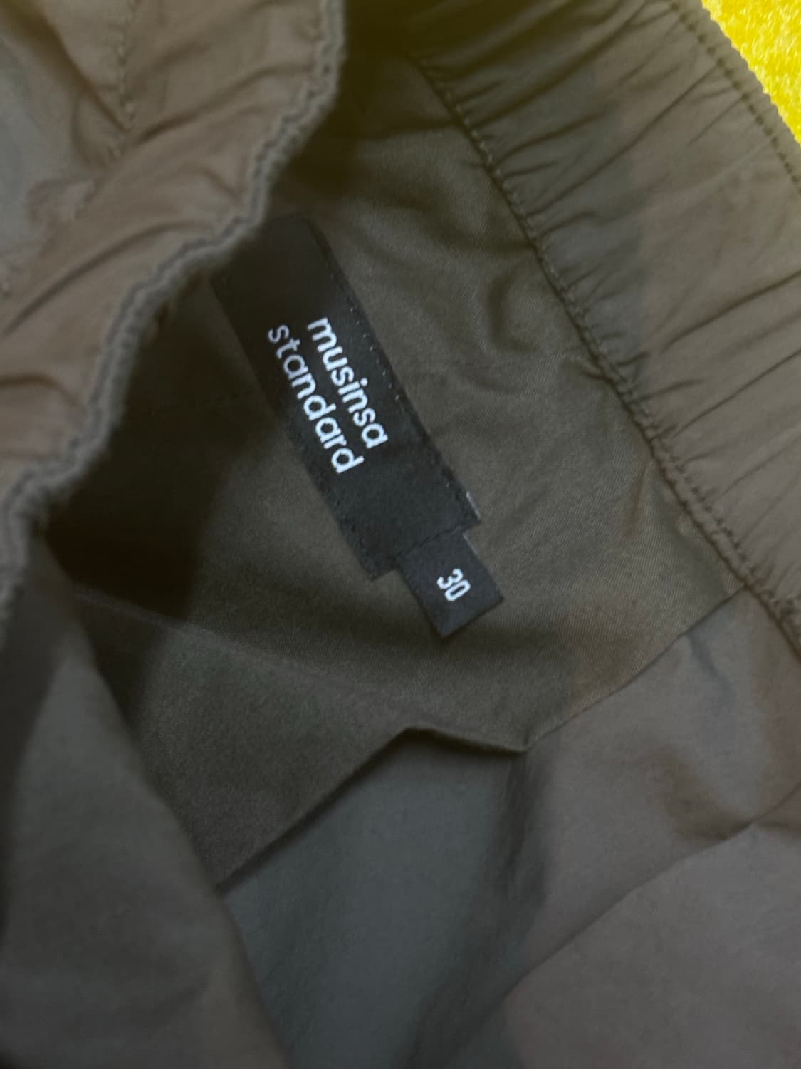 무탠다드 와이드 벨티드 디태처블 카고 팬츠 상품이미지3