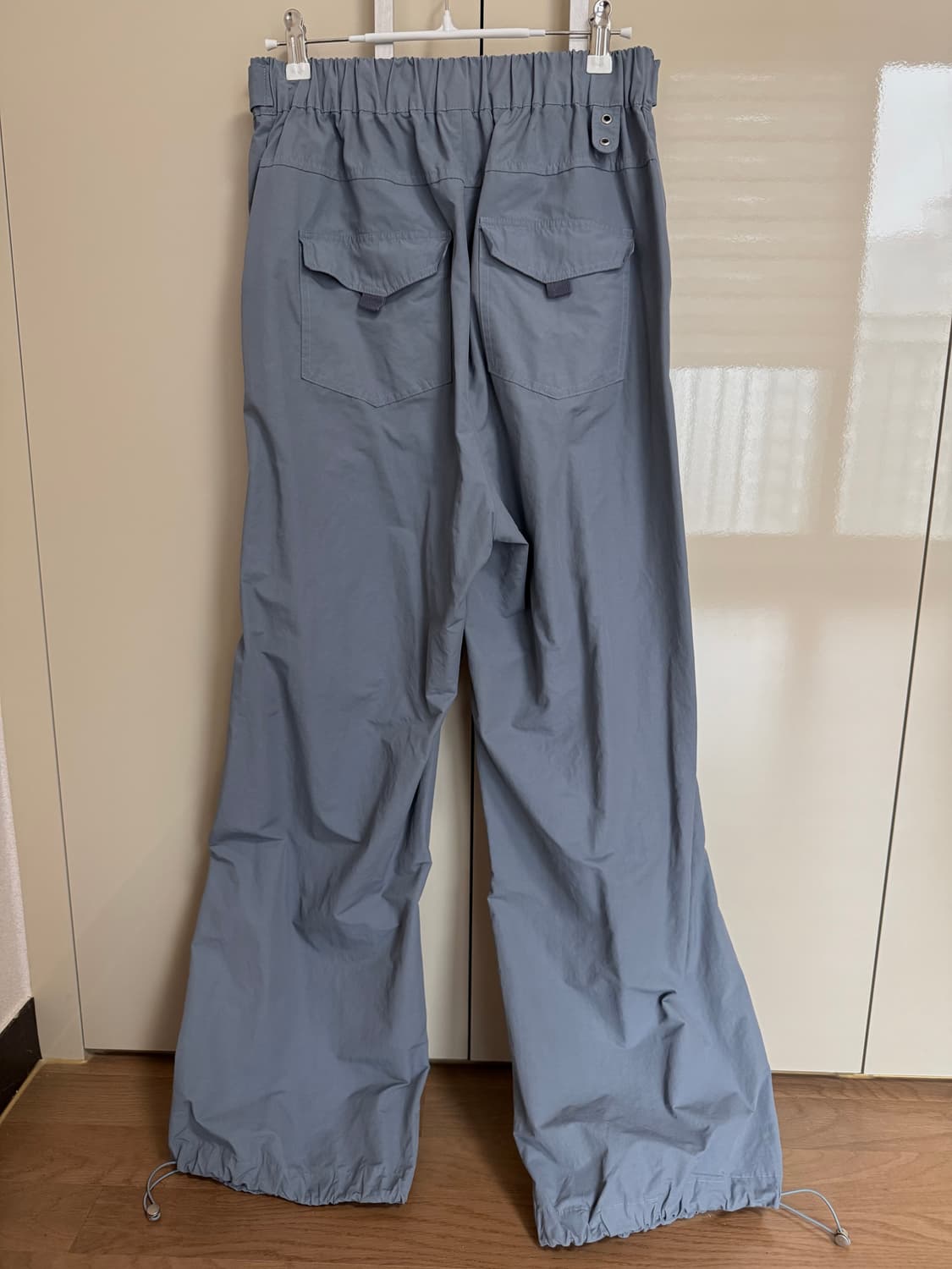 오헤시오 EFFECT NYLON PANTS, BLUE 상품이미지3