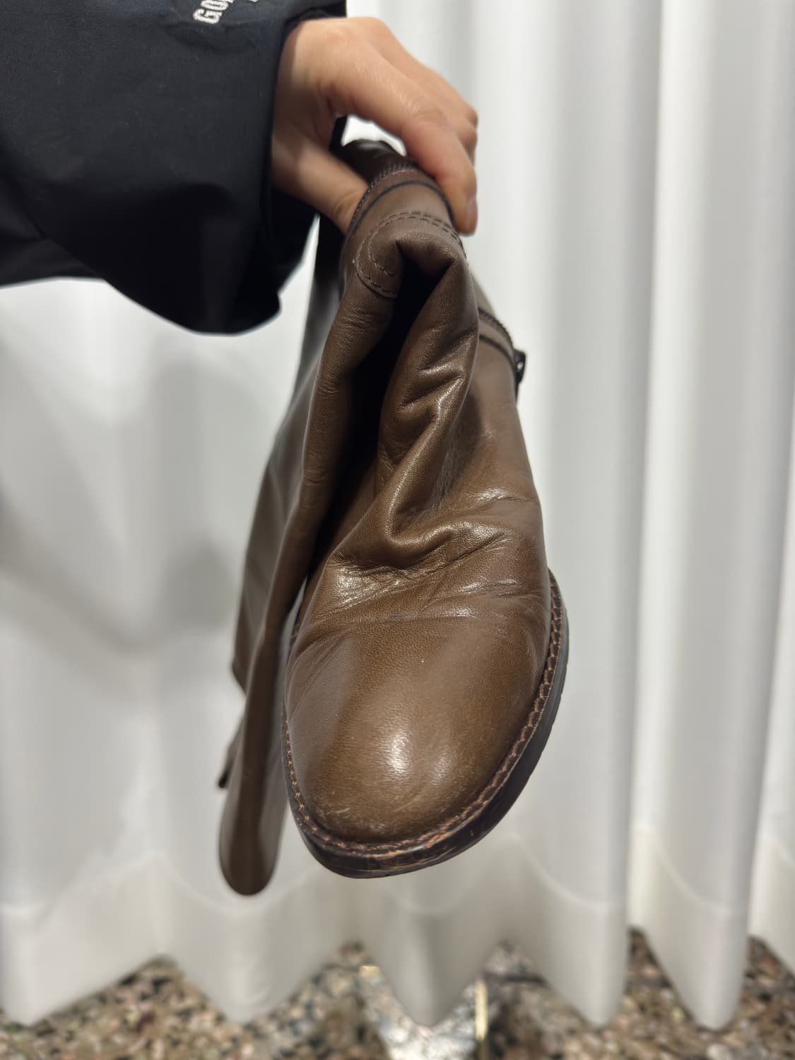 ana brown leather boots 상품이미지9