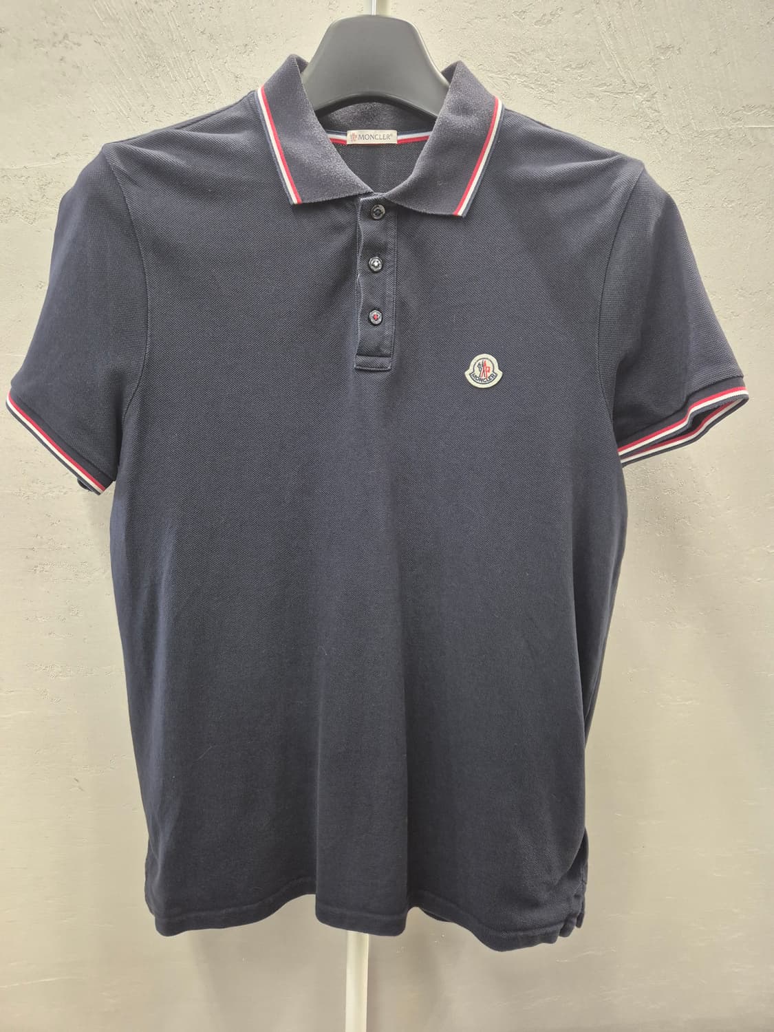 몽클레어 남성 폴로 티셔츠 네이비 L 상품이미지2