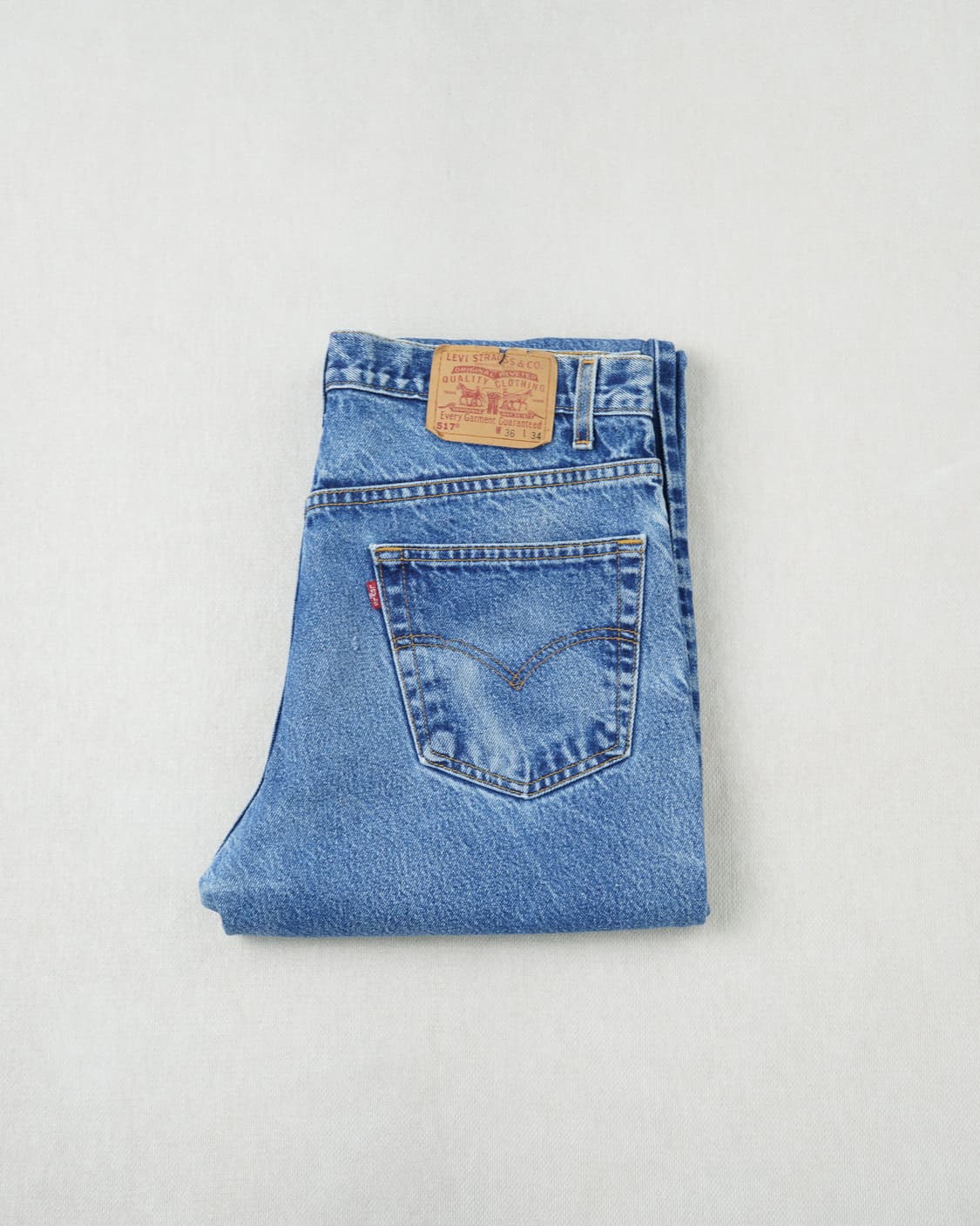 (허리 45.5) 00s 리바이스 517 부츠컷 데님 팬츠 상품이미지1