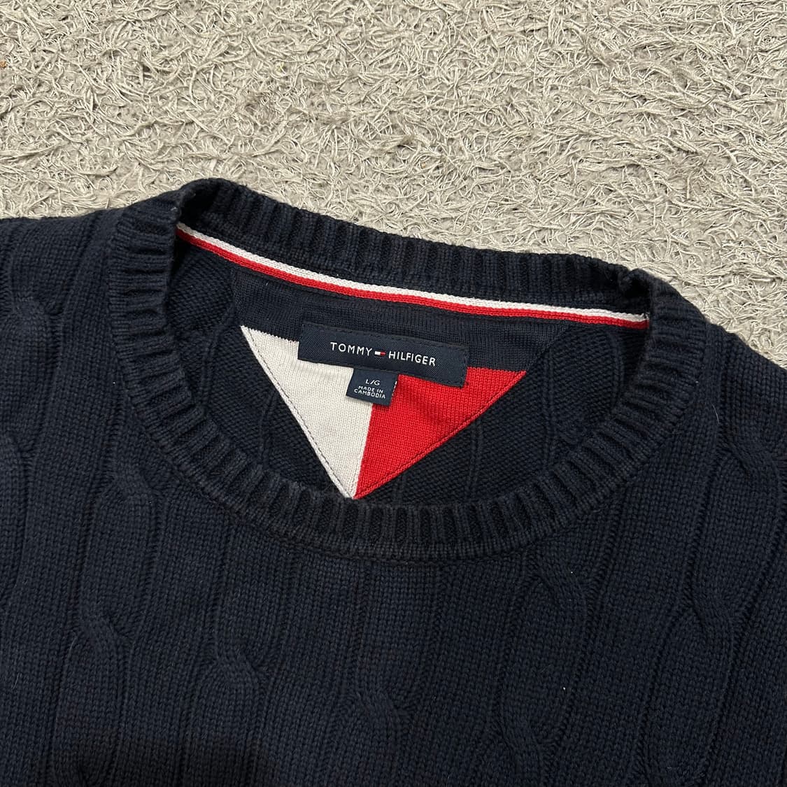 [100] 타미힐피거 케이블니트 상품이미지3