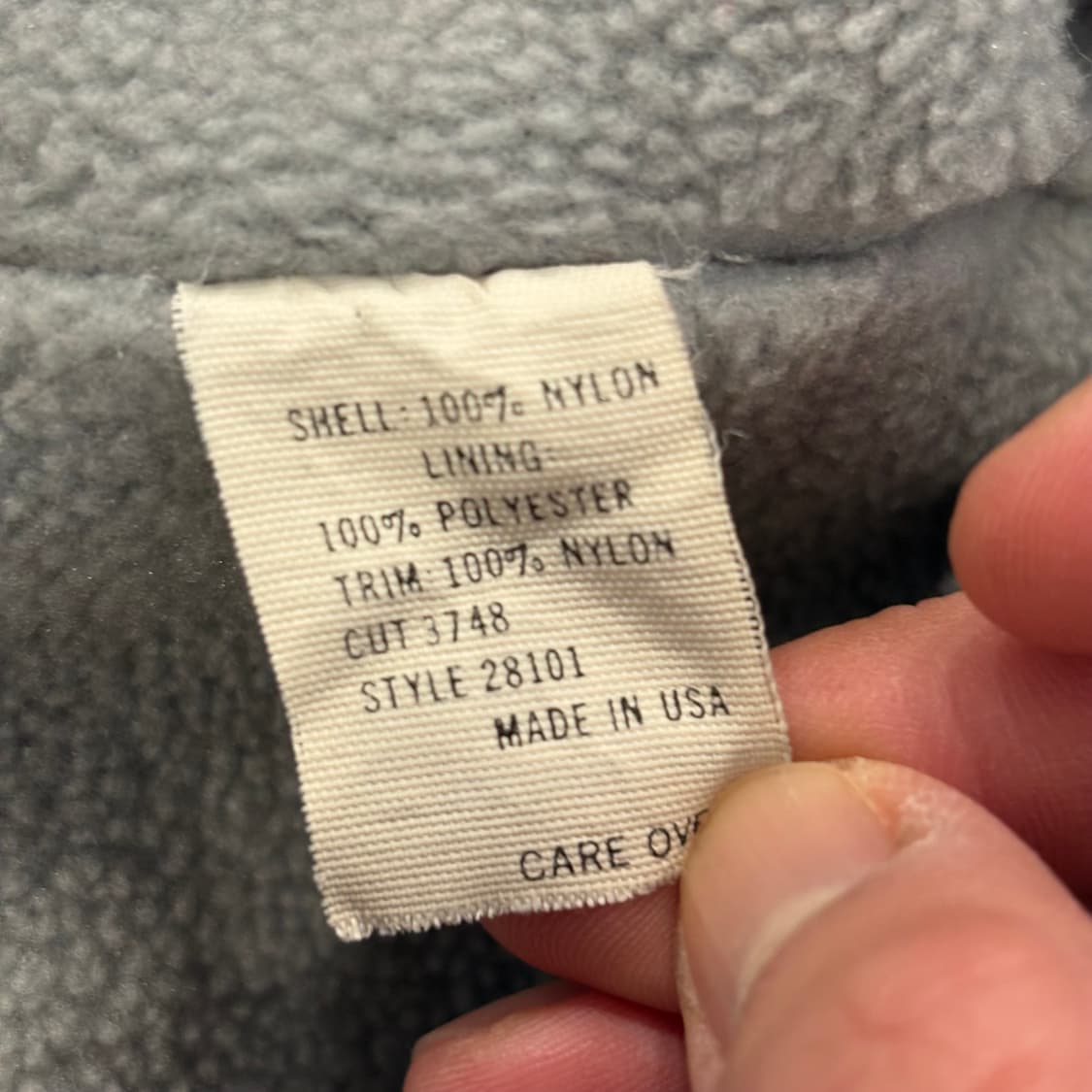 80s USA 파타고니아 쉘드 신칠라 웜업 자켓 봄버 상품이미지7