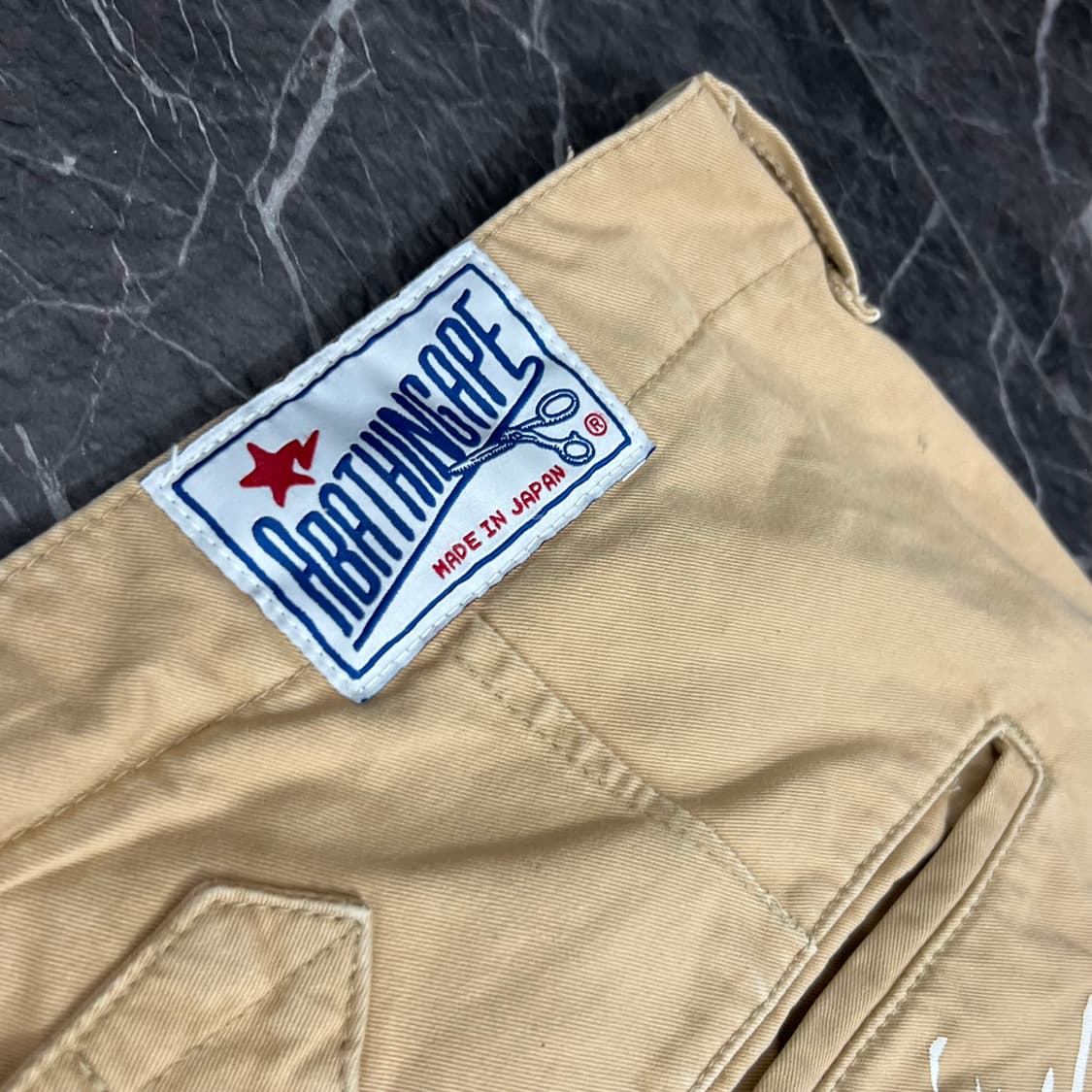 BAPE 베이프 빅 헤드 사루 스트레이트 치노 팬츠 상품이미지9