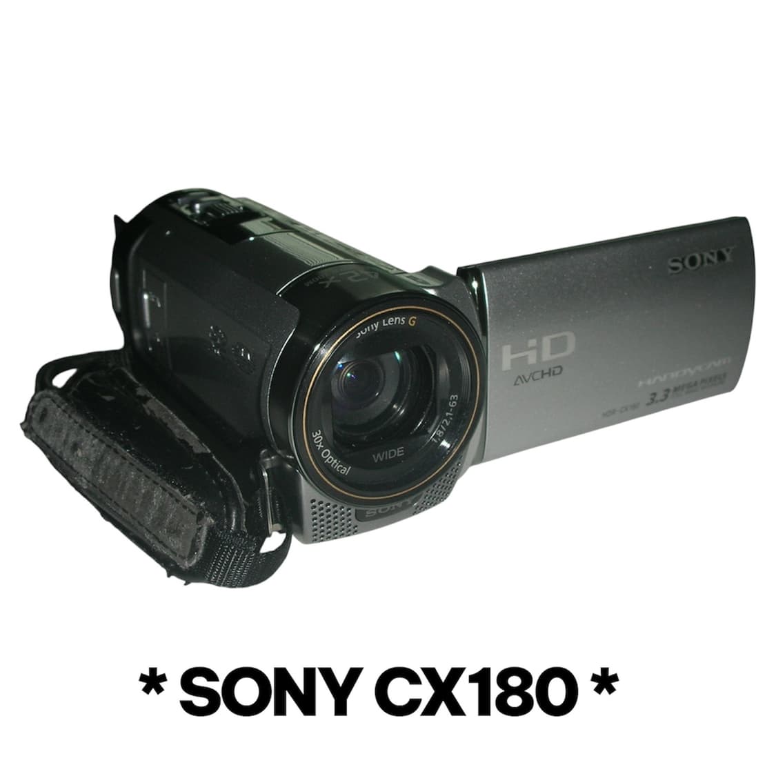 빈티지캠코더 SONY CX180 상품이미지2