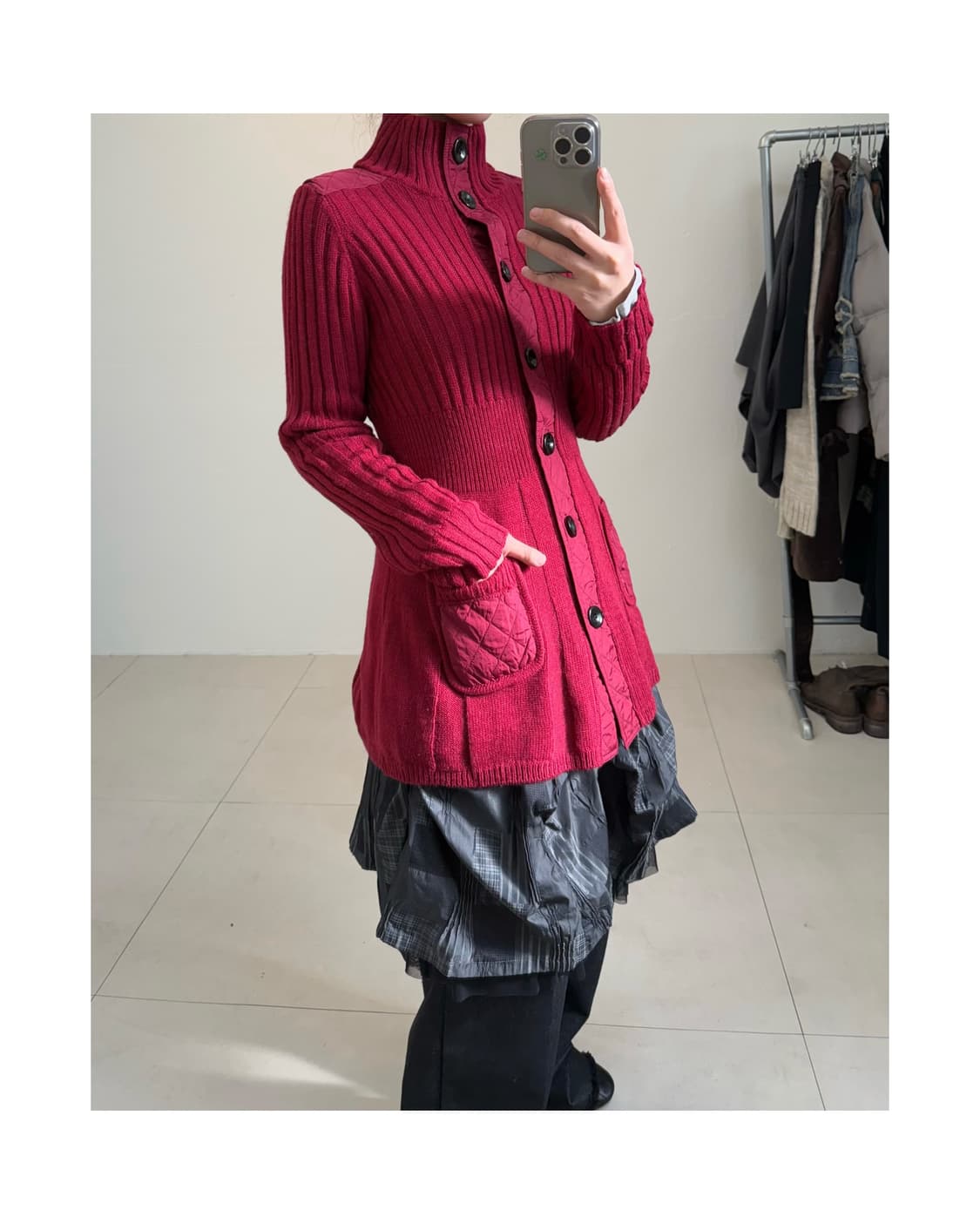 빈티지 니트 가디건 상품이미지1