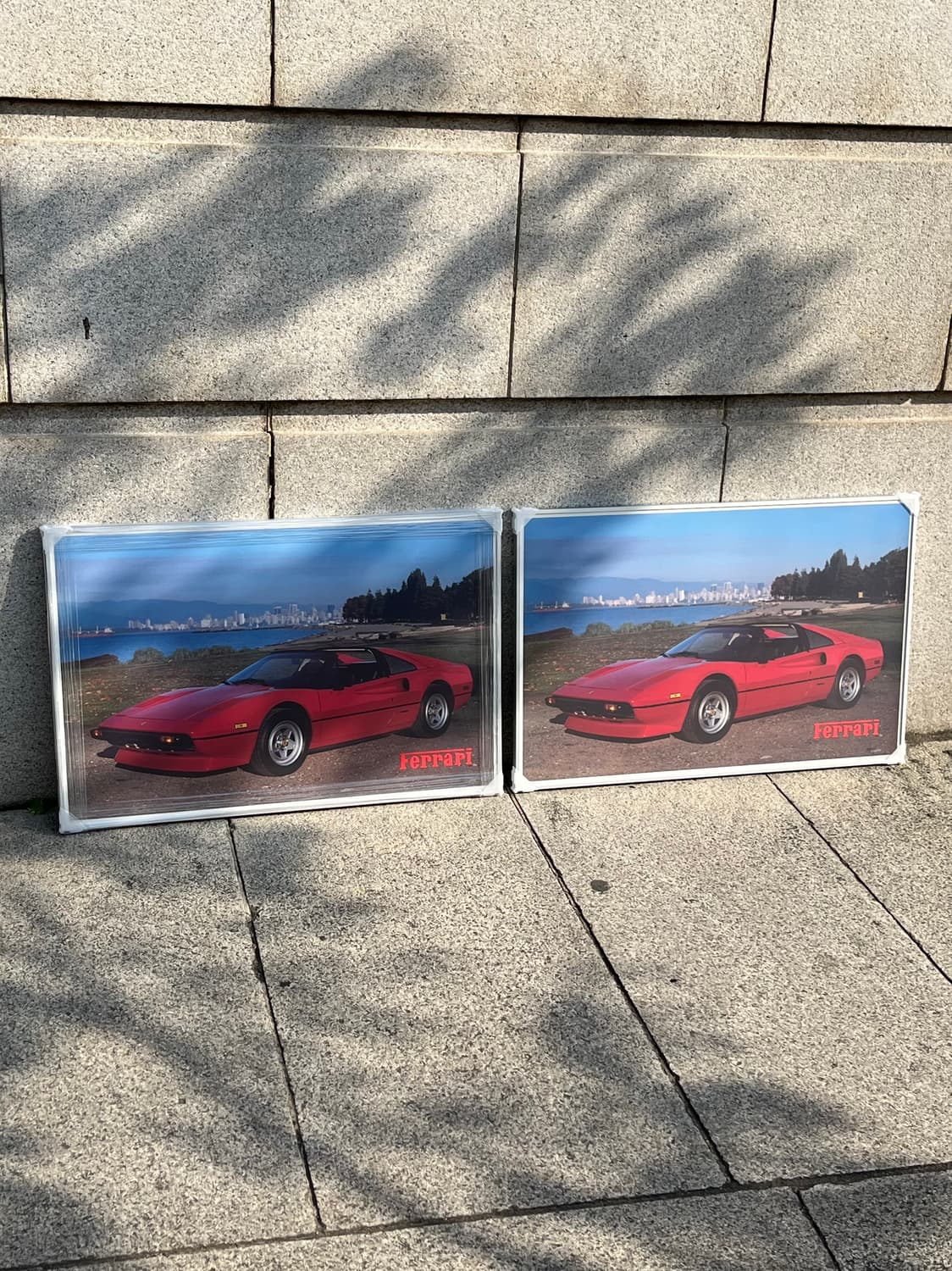 페라리 308 GTS 빈티지 포스터 (액자포함) 상품이미지6