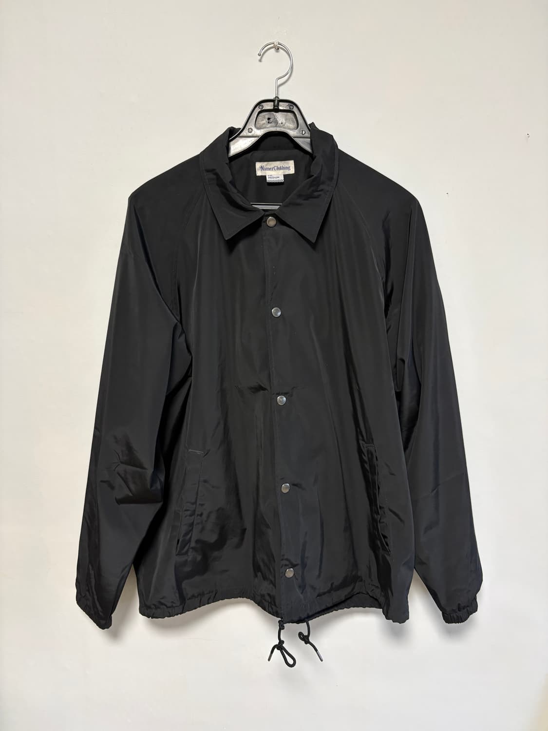 네이머클로딩 블랙 코치 재킷 상품이미지1