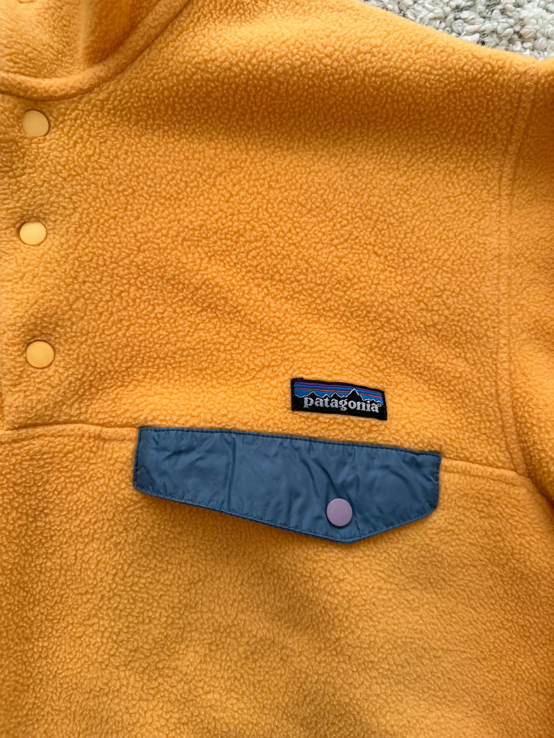 [M] 빈티지 파타고니아 신칠라 옐로우/그린 상품이미지2