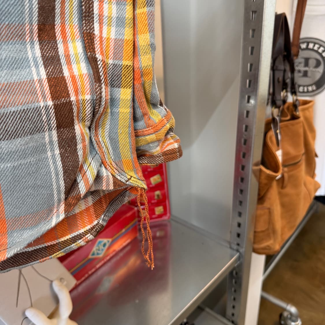 휴스턴 재팬 체크 비엘라 워크 셔츠 XL 상품이미지3