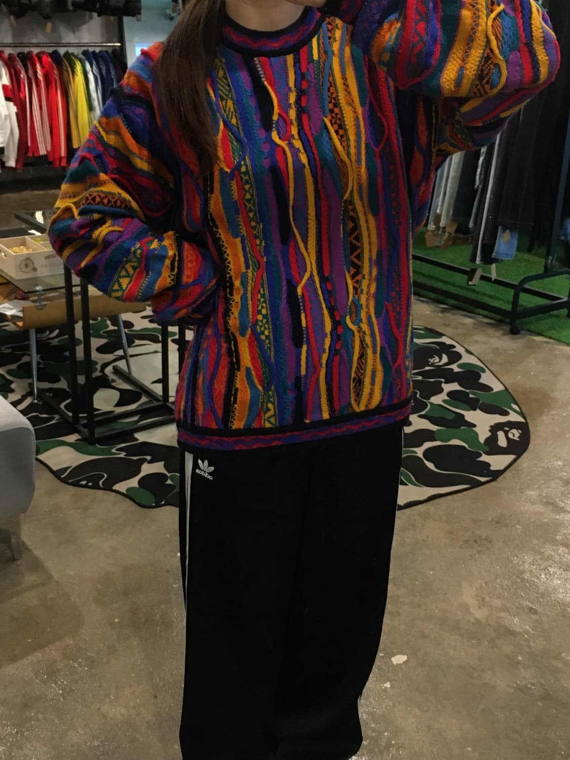 COOGI 쿠지 케이블 울 니트 상품이미지8