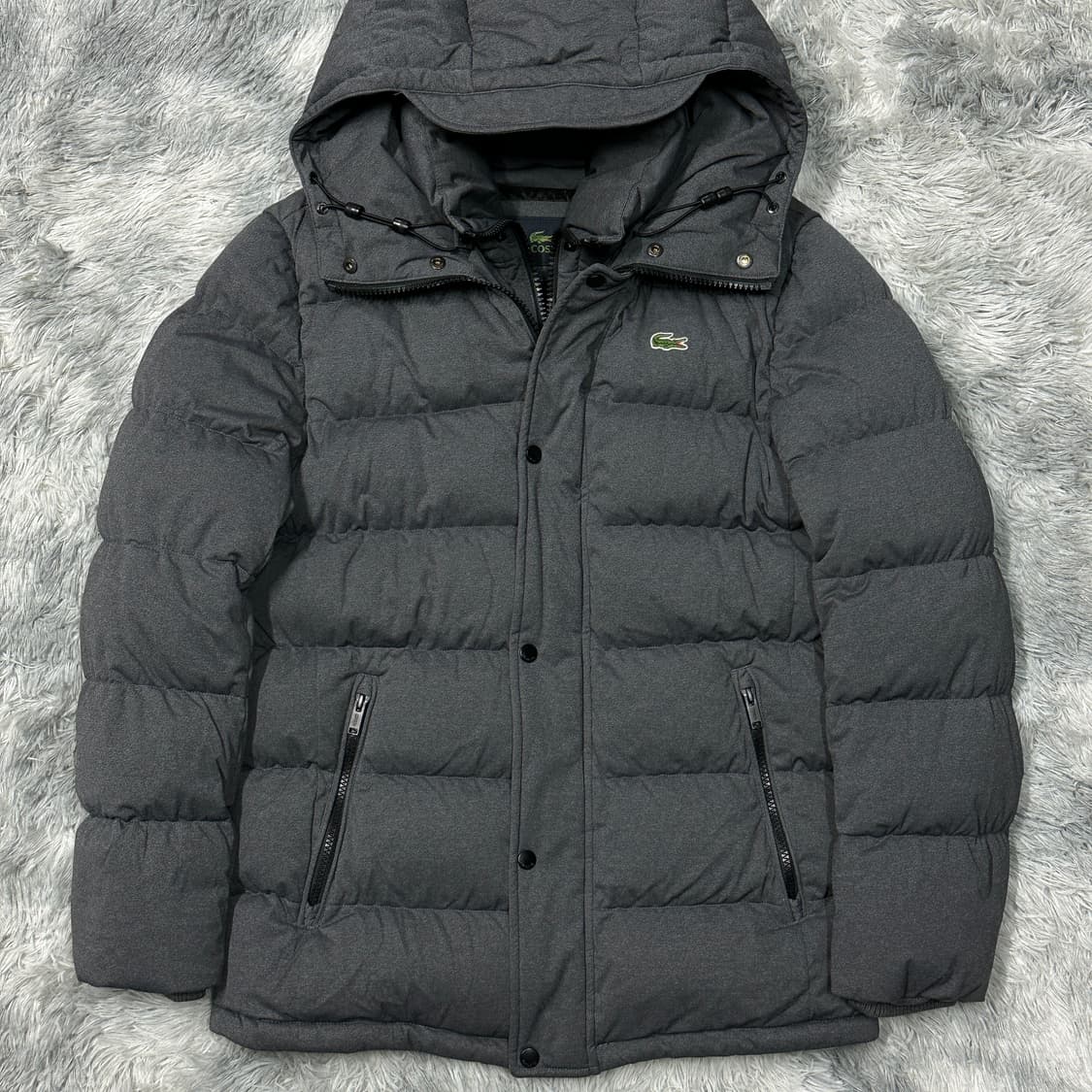 라코스테 구스다운 푸퍼 후드 패딩 L 상품이미지1