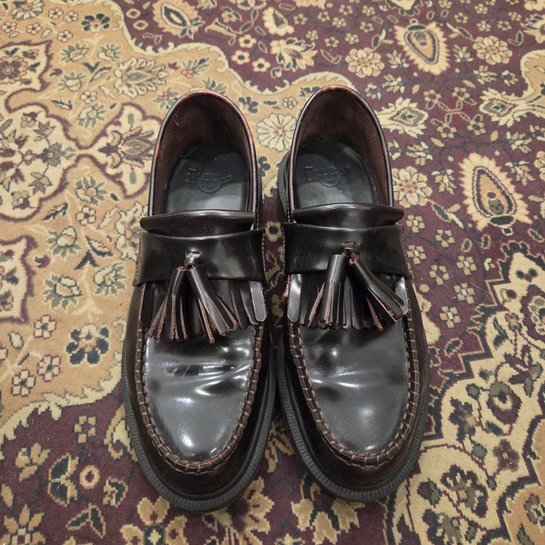 닥터마틴 아드리안 uk6 250-255 체리레드 체리우드 상품이미지1