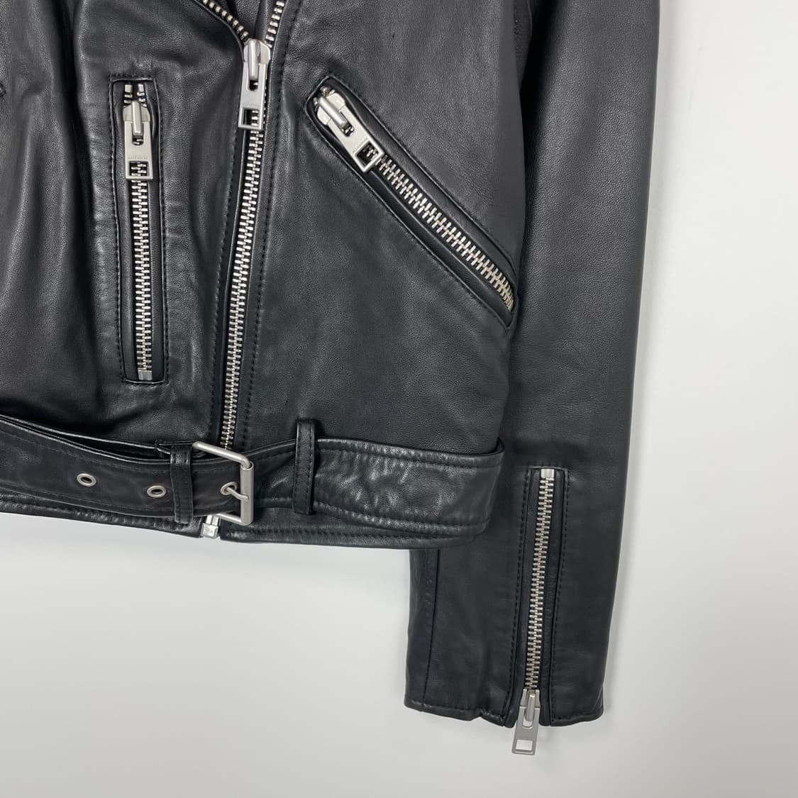 올세인츠 balfern biker발펀 바이커 가죽 자켓 상품이미지4