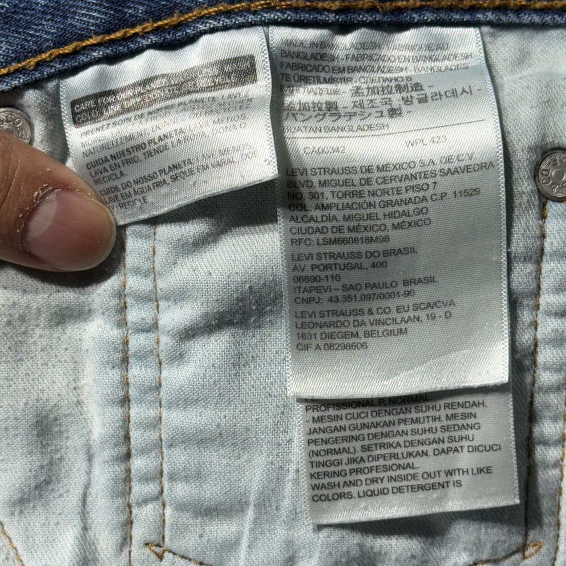 리바이스 517 데님 (old-8413) 상품이미지5