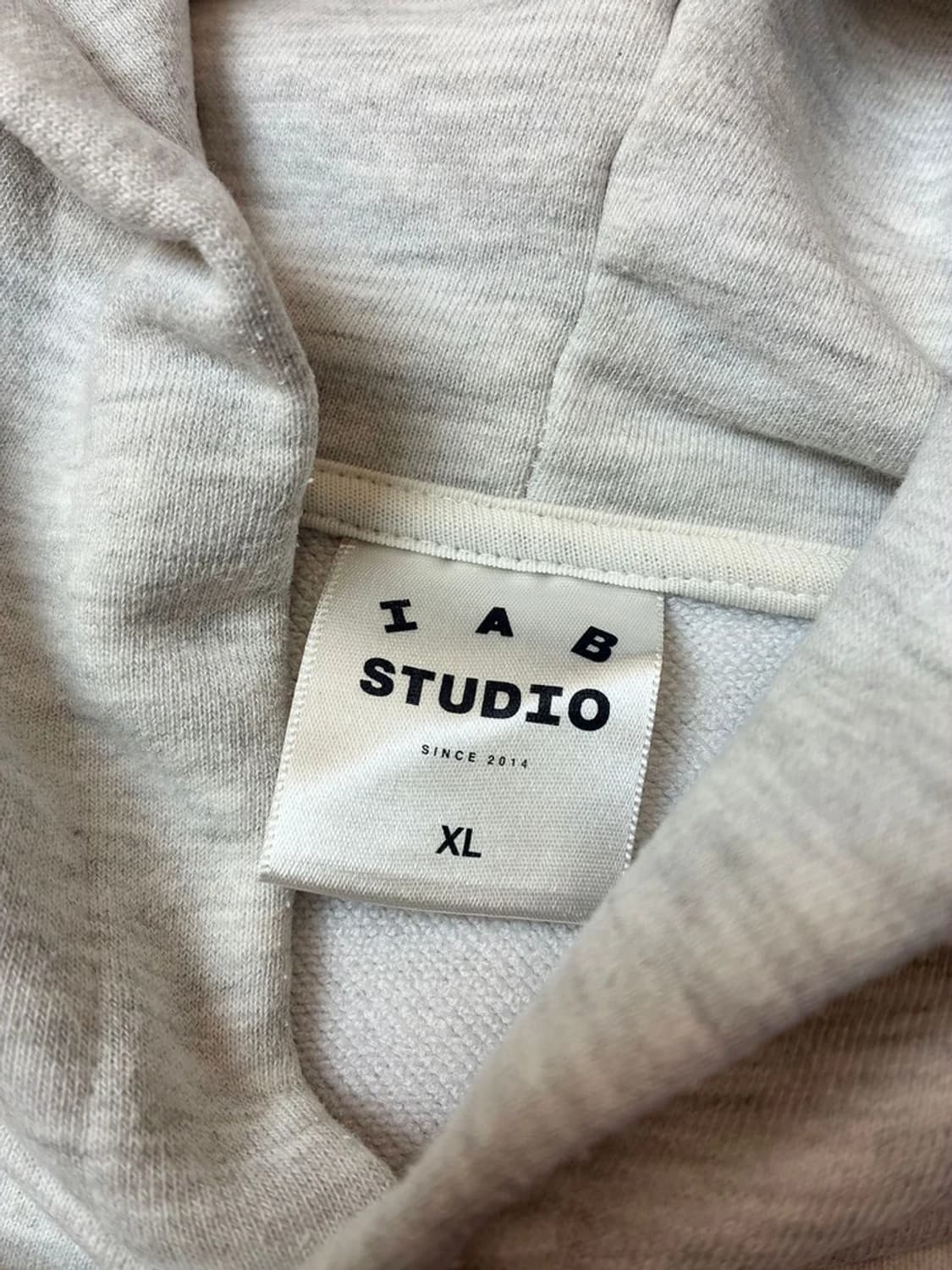 아이앱스튜디오 멜란지 그레이 로고 후드티 PN5788 상품이미지9