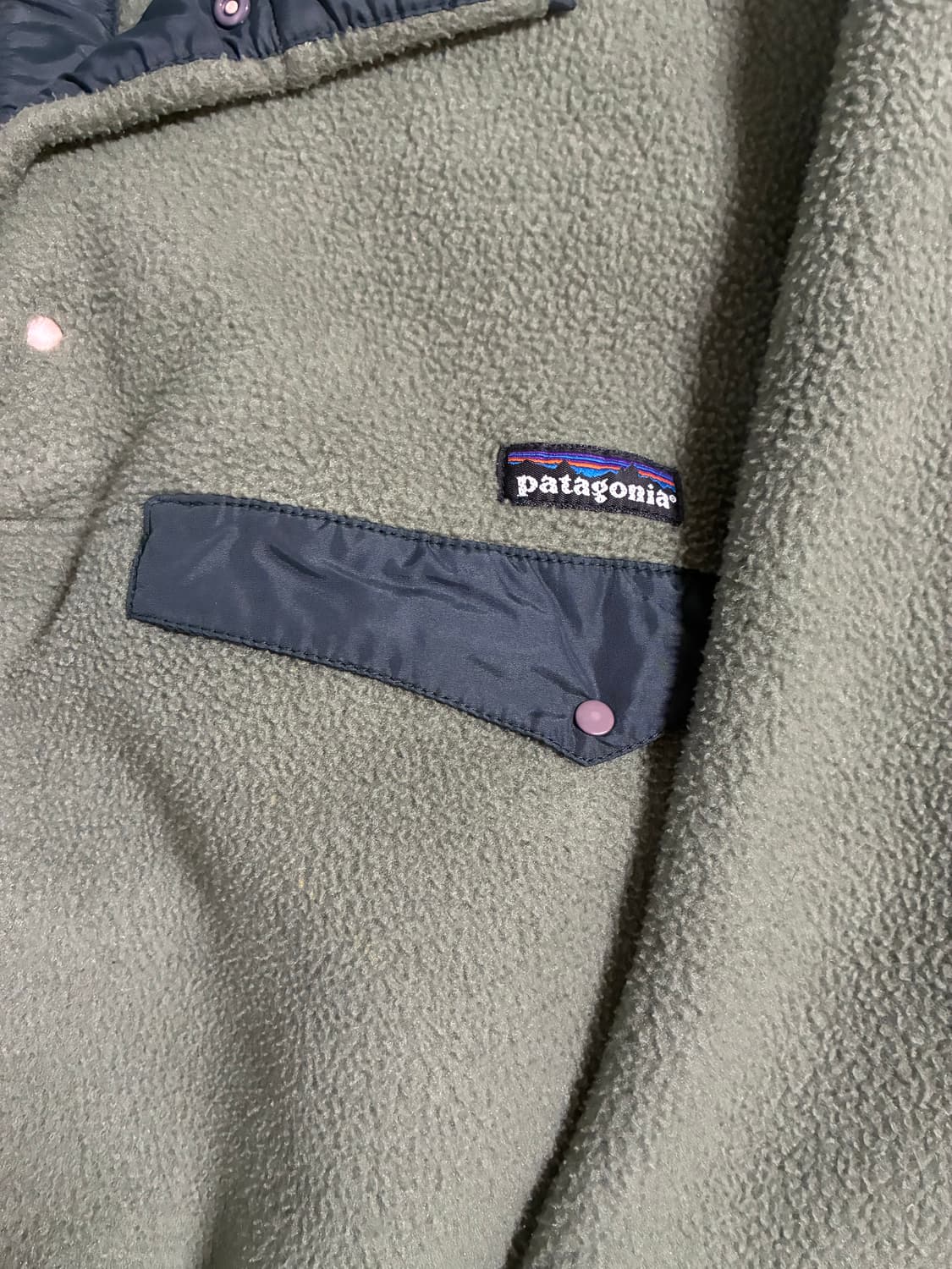 1993 파타고니아 신칠라 스냅티 사이즈L 상품이미지2